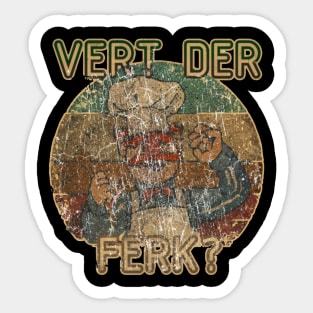 ferk vintage Sticker